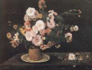 Gustave Courbet Flower oil on canvas